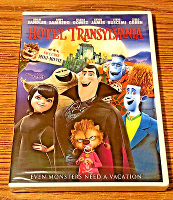 Hotel Transylvania DVD Adam Sandler Selena Gomez Kevin James