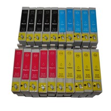 20x Komp. Patronen für Epson Stylus c64 cx3650 c84 c86 CX3600 CX3650 CX6400