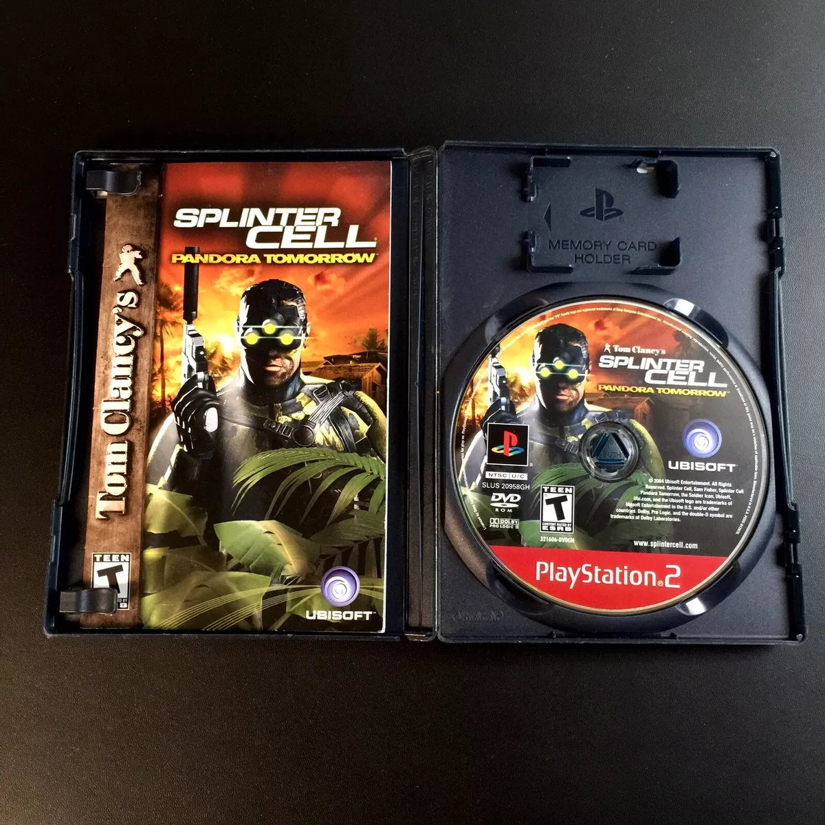 Tom Clancy's Splinter Cell - PlayStation 2 (Jewel case)