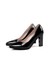 thumbnail 15 - Women High Heels Patent Leather Pointed Toe Pumps OL Office Casual Shoes Slip On