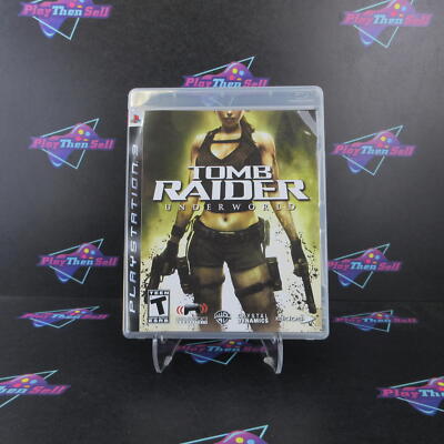 Tomb Raider Underworld PS3 PlayStation 3 Complete - 1 Year Warranty EX Cond