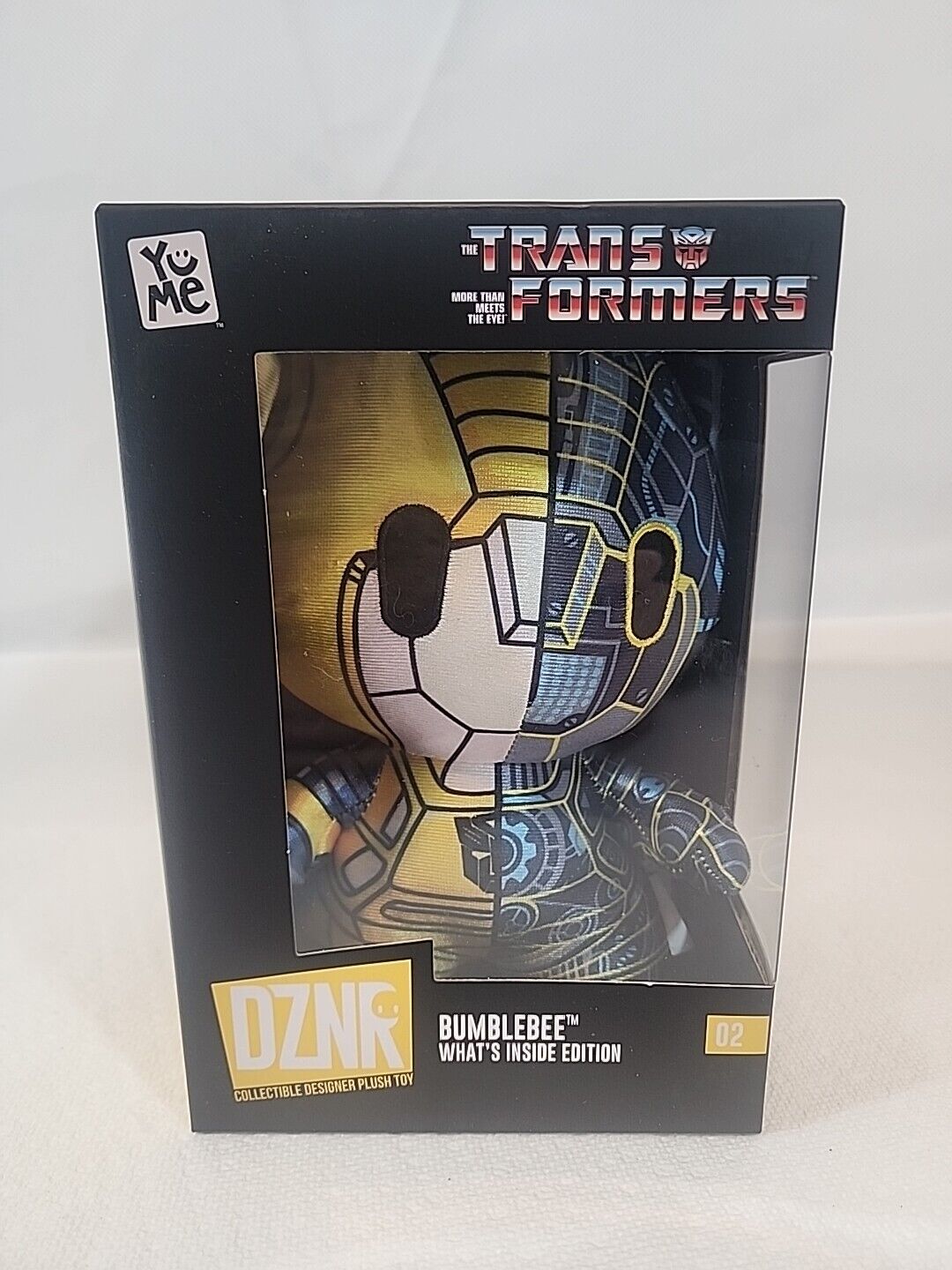 DZNR G1 Transformers Bumblebee Yume What’s Inside Edition 02-Plush toy