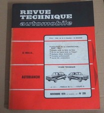 Revue technique Autobianchi A111
