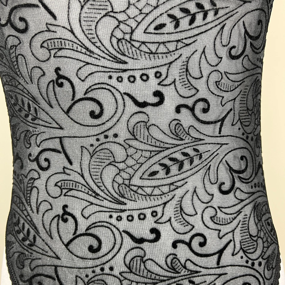 Victorias Secret Teddy 36B Black Lace Bodysuit Sheer Cheeky Underwire Sexy New - Изображение 3 из 4