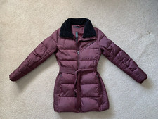 Lauren By Ralph Lauren Women’s Jacket Size S Duck Down Feather Belted Coat