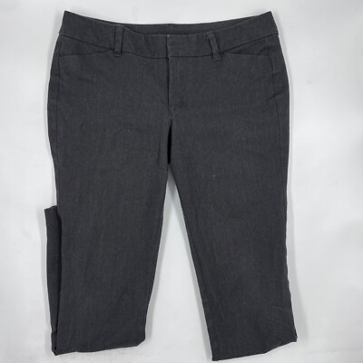 Old Navy Pixie Womens Gray Dress Pants Size 4p Gray Slim Fit Mid Rise  Casual | eBay