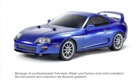 Tamiya Karosserie Satz Toyota Supra Street Drift 1:10 Inkl. ZubehÖR 300051291
