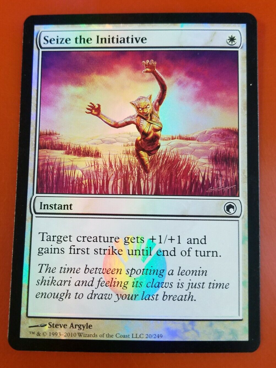 1x Seize the Initiative | FOIL | Scars of Mirrodin | MTG Magic Cards | eBay