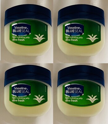 4 x Vaseline Blueseal Light Natural Skin Vaseline Aloe Fresh 50ml.