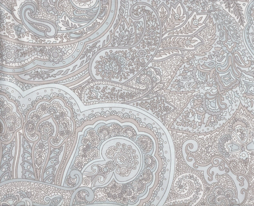 Juego completo de sábanas Ralph Lauren coral playa cachemira gris 4p cabaña elegante azul floral - Imagen 7 de 7