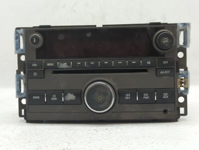 2009-2009 Saturn Aura Am Fm Cd Player Radio Receiver VISHC