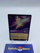 Disney Lorcana Tinker Bell Peter Pan's Ally 58/204 First Chapter Cold Foil NM