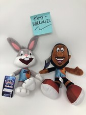 New Space Jam A New Legacy LEBRON JAMES and BUGS BUNNY Tune Squad Plush Combo 