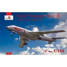 1/144 Amodel 1450 Tupolev Tu104 airliner Czechoslovakian airlines