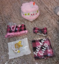 Dog Birthday Party Set Pink FREE SHIPPING