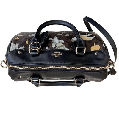 COACH Baseman Shoulder Bag 2way Leather Women 