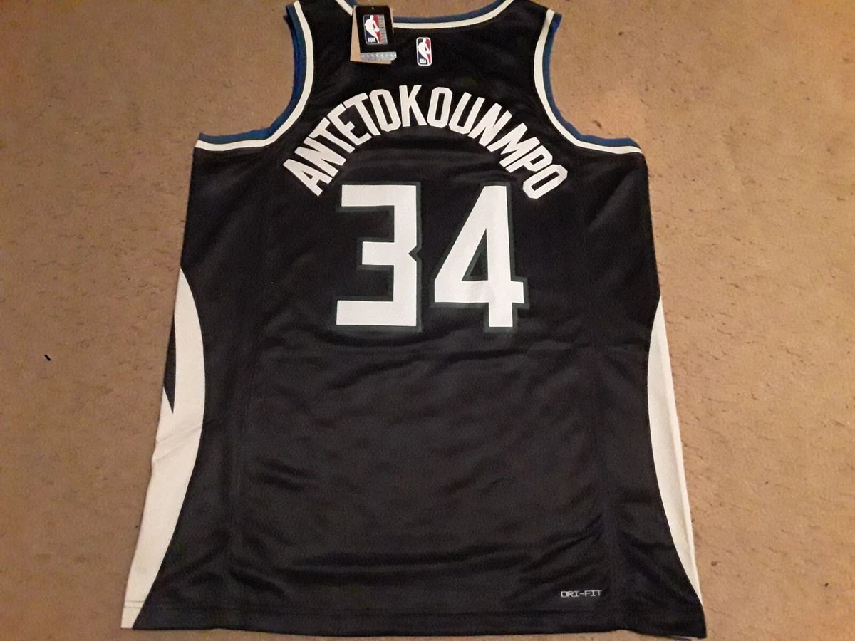 Jordan 2022 Statement Edition Giannis Antetokounmpo Milwaukee Bucks Swingman Jersey / 3X Large