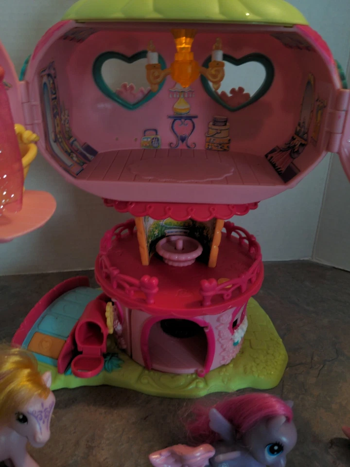 My little pony Shop 2006 House Rare bathtub chandelier lights 3 little Ponies  - Image 4 of 4