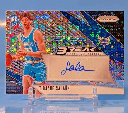 2024 Tidjane Salaun Rookie Auto Prizm Fast Break FBR-TSH @ The Collector's Table
