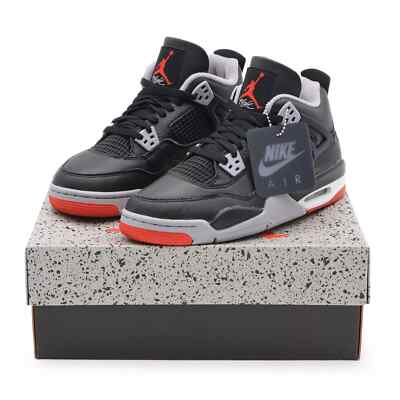 Jordan 4 Bred Reimagined *Same Day Ship* 100% Authentic W/ eBay