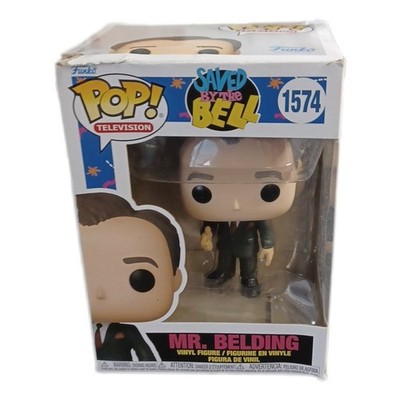 Funko Pop! TV: SBTB 30th   Mr. Belding - A.C. Slater - Saved by The Bell - Vinyl