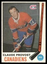 1969-70 O-Pee-Chee VTG OPC Set Break VG-EX Claude Provost Montreal Canadiens