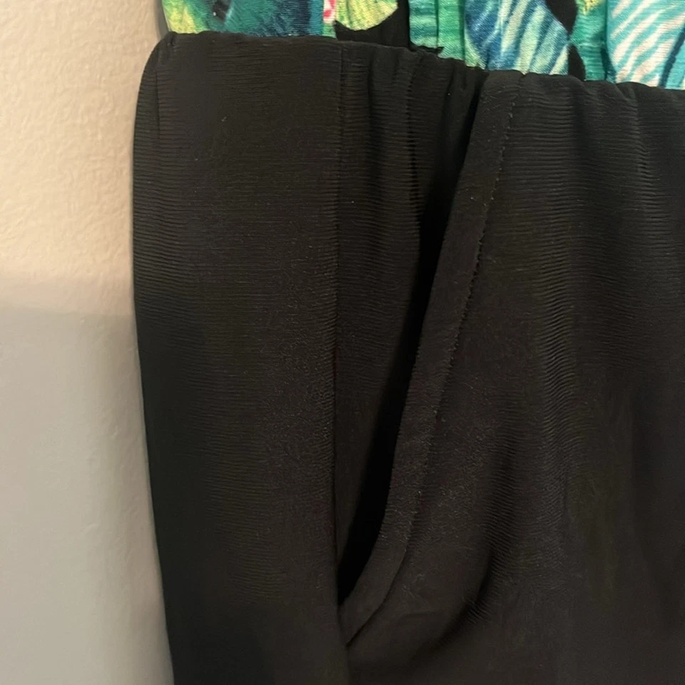 ¡Nuevo! Robby Len Traje de Baño de Una Pieza Vestido de Baño Tropical Floral Talla 18W Foto 4 de 4