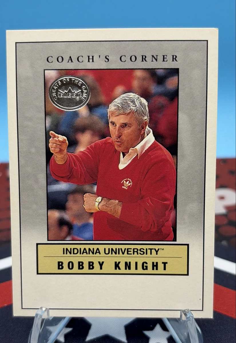 2001 Fleer Greats of the Game - Bob Knight #13CC for sale | eBay
