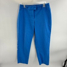 Liz Claiborne Career Women's Pants Blue Size 10 Stretch Cotton Blend