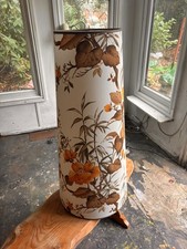 80cm TALL! West German Lampshade original Vintage 60s 70s 37cm tapering to 24cm