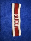 Authentic GUCCI Logo Striped Elastic Headband Made In Italy  — photo 7