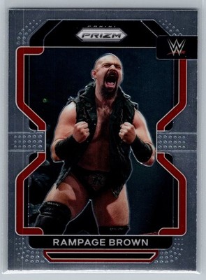 2022 Panini Prizm WWE #109 Rampage Brown