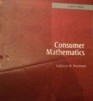 Consumer Mathematics Second Custom Edition (Lincoln Interactive)