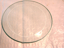 5 Pack of 4 Round/Circle Clear Beveled Top, Flat Back Stained Glass 5mm Thick