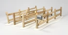 Dept 56 | Christmas Village | Split Rail Fence Set of 4 | In original box