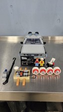 LEGO Icons Back to the Future Time Machine DeLorean 10300 Preowned Built
