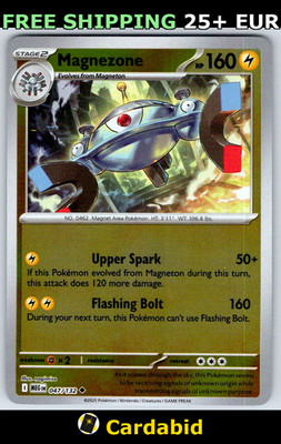 Magnezone - MEG #047/132 ME01: Mega Evolution Reverse Holo nagimiso NM