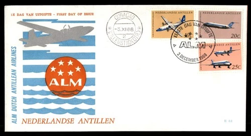 Mayfairstamps Netherlands FDC 168 Airplanes Combo ALM First Day Cover aaw_53449