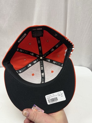 New Era 59Fifty MLB San Francisco Giants Orange City Connect Size 7 - Picture 6 of 6
