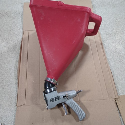 Mud Boss Tools Drywall Texture Classic Pattern Pistol And Hopper Air Gun