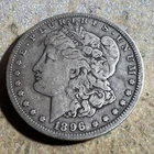 1896-S San Francisco Mint Silver Morgan Dollar Key Date Fine A-471