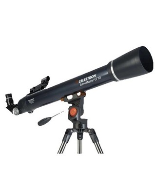 Celestron AstroMaster LT 70AZ Refractor Telescope with Smartphone Adapter - New!