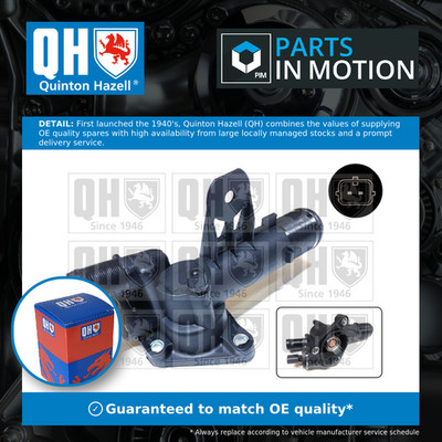 Coolant Thermostat fits DACIA LOGAN Mk2 1.5D 2012 on K9K612 QH Quality New