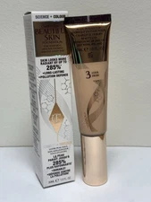 Charlottes Tilbury Beautiful Skin Foundation ~ 3 Cool Froid ~ 30 ml / 1 oz  BNIB