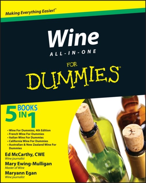 Wine All-in-One For Dummies by Ed  McCarthy (Paperback Book)
