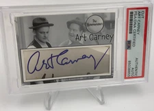 ART CARNEY CUT AUTO 1/1 Custom Card PSA AUTHENTIC Signed 1 of 1 THE HONEYMOONERS