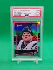 2020 Panini Donruss Photo Variation Press Proof Silver Die-Cut 44/75 JJ Watt