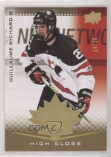 2021 Upper Deck Team Canada Juniors High Gloss 19/25 Guillaume Richard #98 0l7u