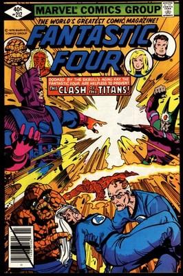 Fantastic Four #212 Marvel 1979 (VF/NM) 2nd Appearance of Terrax L@@K!