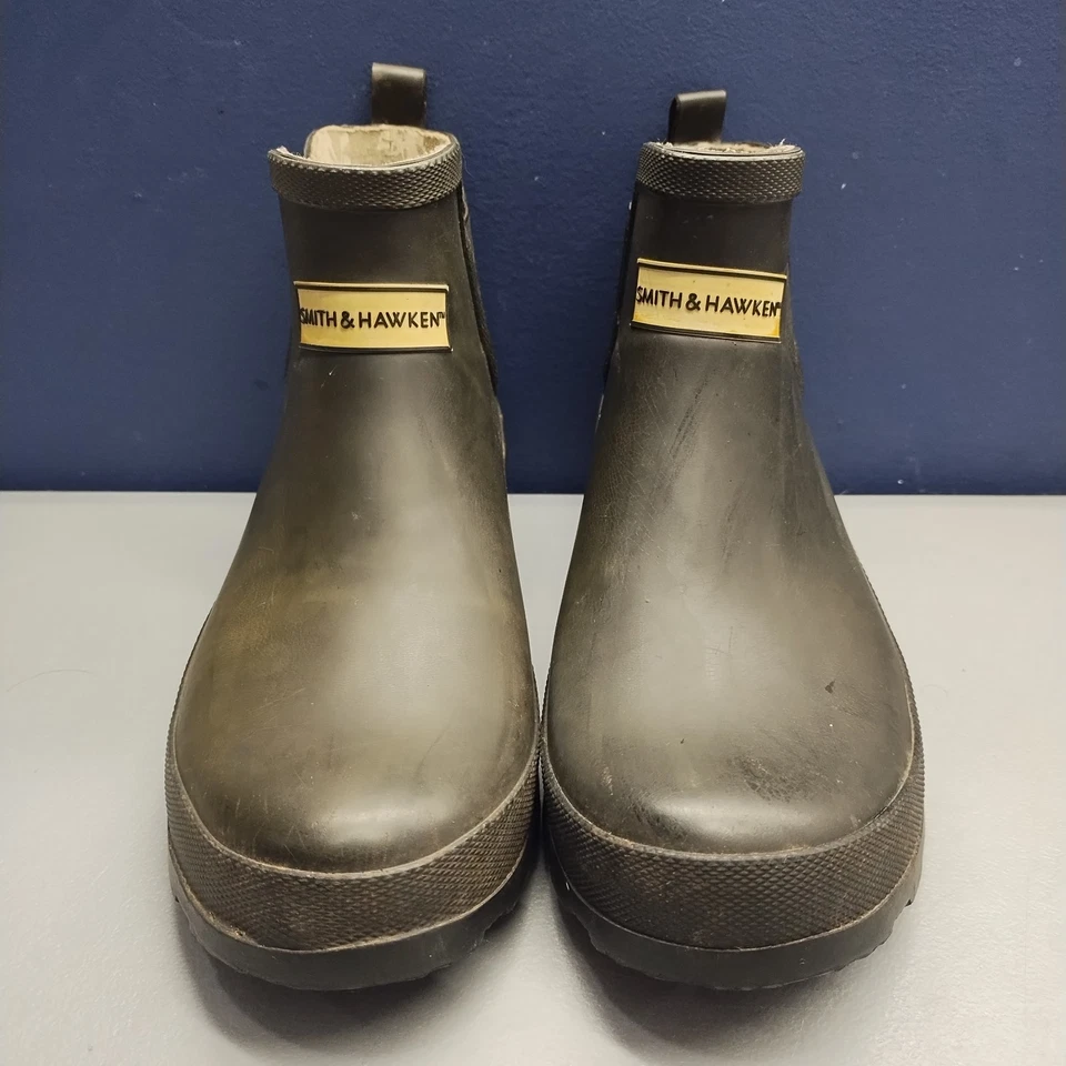 Botas Chelsea Smith & Hawken para mujer talla 9 negras sintéticas impermeables Foto 2 de 4